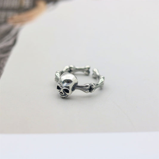 Skull open ring