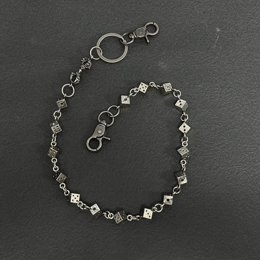 vajra dice metal waist chain