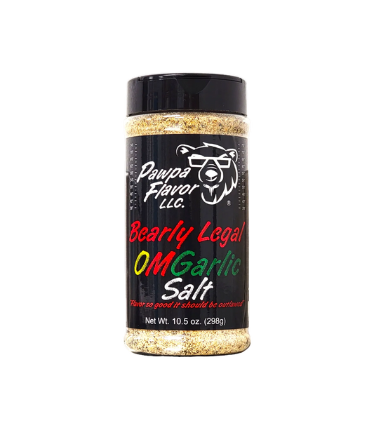 Bearly Legal OMGarlic Salt
