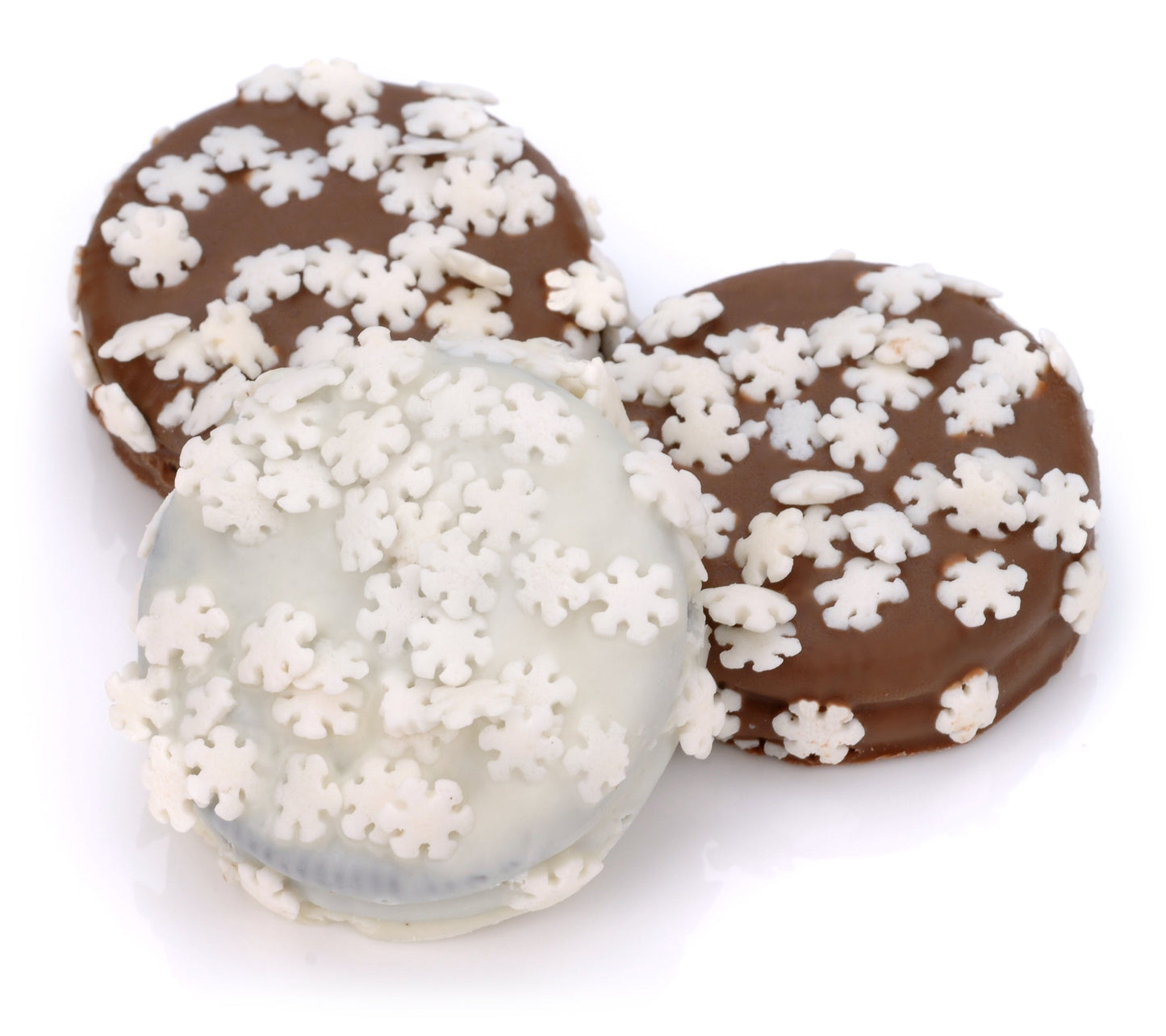 Winter Hand Dipped & Decorated  Sandwich Cookie- Single