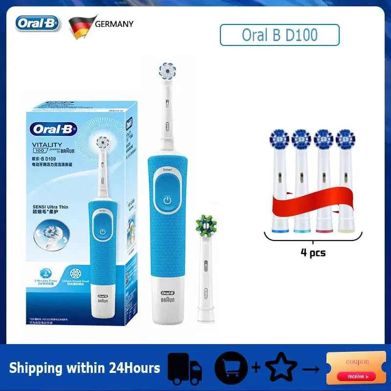 Premium Replacement Toothbrush Heads for Fairywill & Seago - Du Pont Bristles - Compatible with FW-507/508/D1/D3/D7