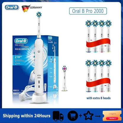 Premium Replacement Toothbrush Heads for Fairywill & Seago - Du Pont Bristles - Compatible with FW-507/508/D1/D3/D7