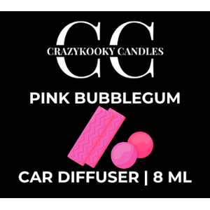 PINK BUBBLEGUM - Car Diffuser, 8ml