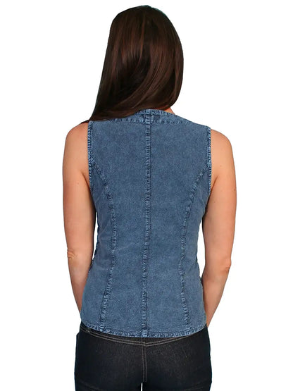 Scully Cantina Tank Top Blouse (PSL-058) - Women's Tank Top