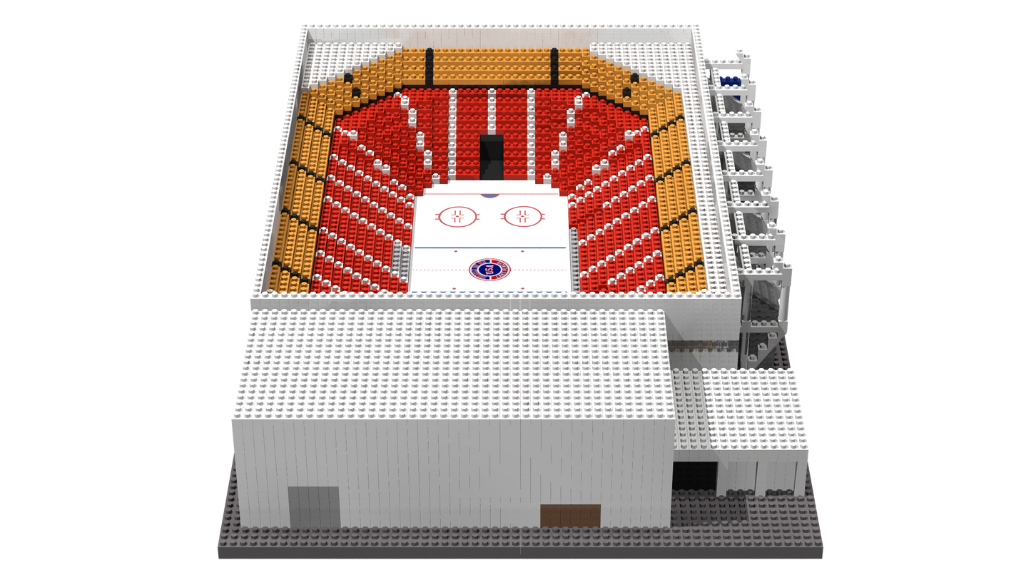 1980 Olympic Herb Brooks Arena Lake Placid Miracle on Ice BRXLZ Builder Set 12X10X3.5 Inches
