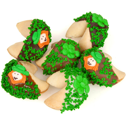 St. Patrick's Day Fortune Cookies Take Out Pail of 6