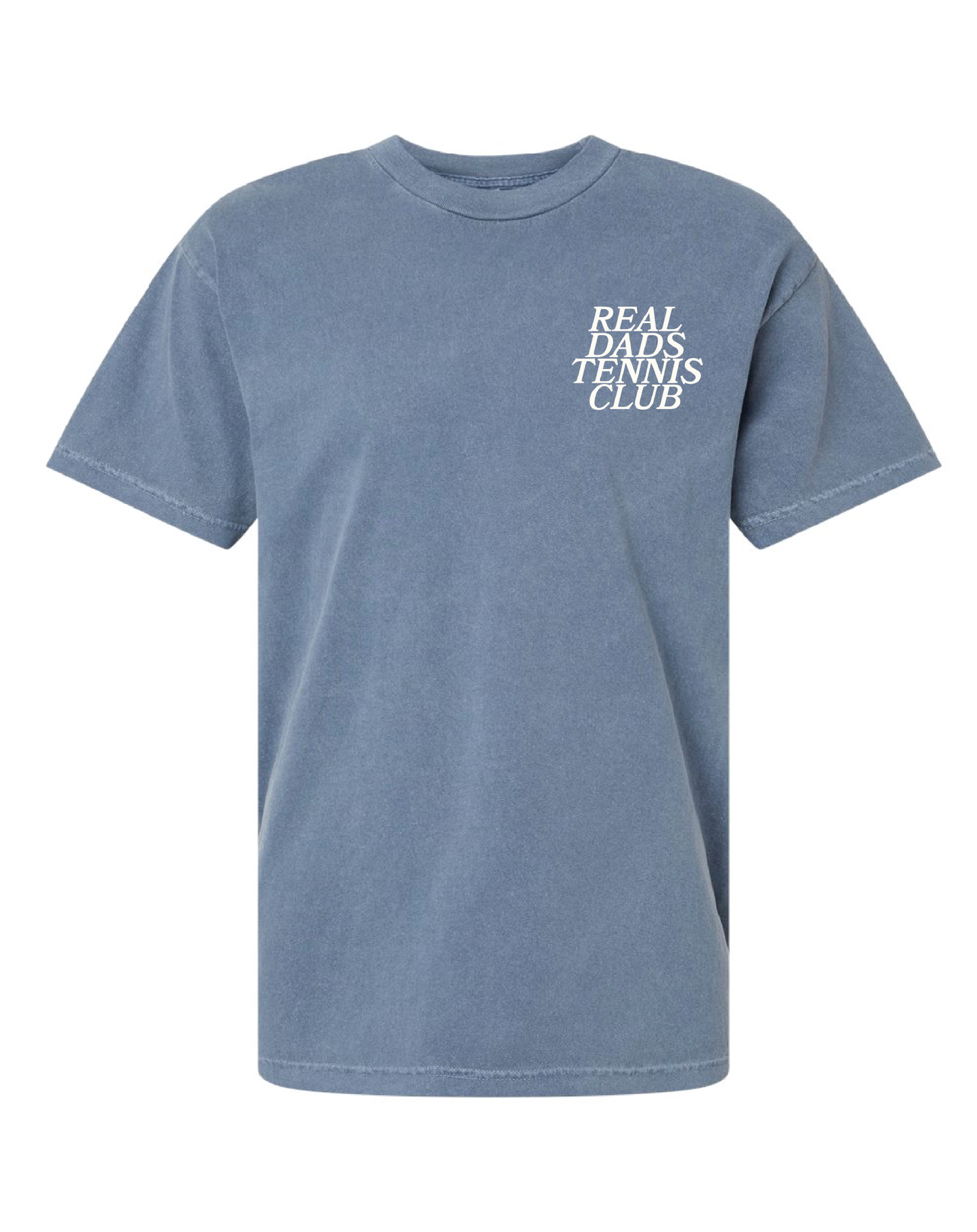 Real Dads Tennis Club Original T-Shirt — Faded Navy (Final Sale)