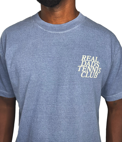 Real Dads Tennis Club Original T-Shirt — Faded Navy (Final Sale)