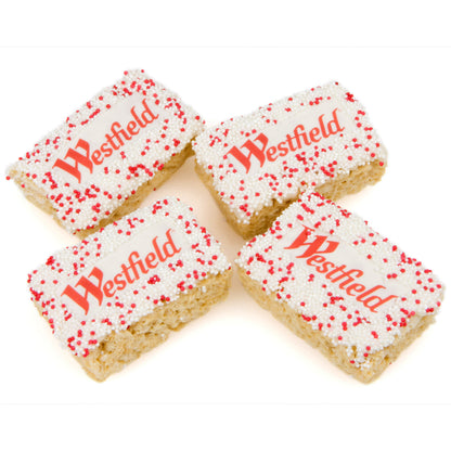 Clear Boxed Set of 4 Logo Rice Crizpy Treats