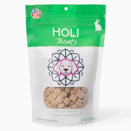 Rabbit Dog Treats - Freeze-Dried - Single Ingredient