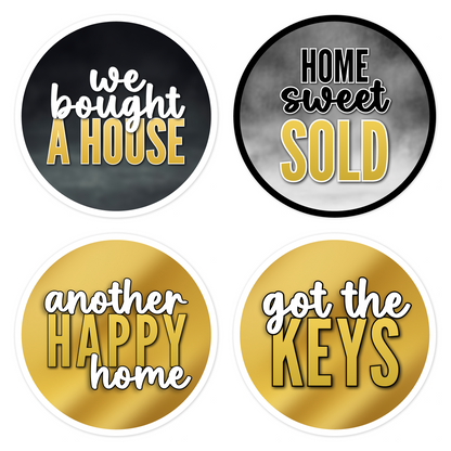 Real Estate Photo Booth Props - Realtor Celebration Signs