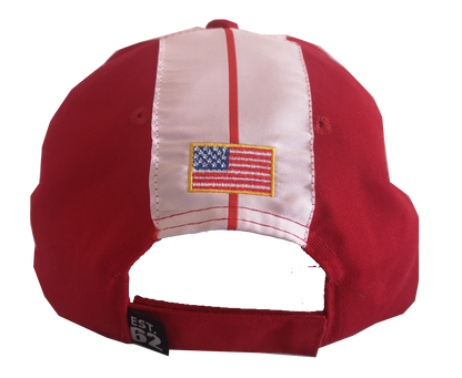 Shelby Cobra Official Red with White Stripes Hat
