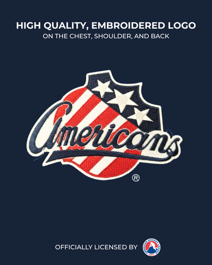 Rochester Americans AHL Hockey Embroidered Lace Hoodie