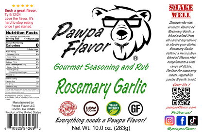 Pawpa Flavor Rosemary Garlic