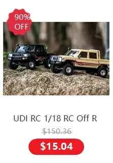 RC Car 1/10 Scale RC Off Road Vehicles Climbing Car 4x4 Remote Control Rock Crawler W/Battery USB Charging Cable Gift Boys Toys