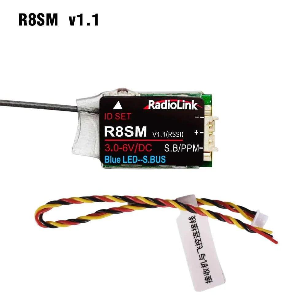 RadioLink RC Receiver R8FGH R8FG R8EF R8FM R8SM R8XM R7FG R6F R4FGM 2.4G Receiver for RC Transmitter RC8X/T8FB/T8S/RC6GS/RC4GS