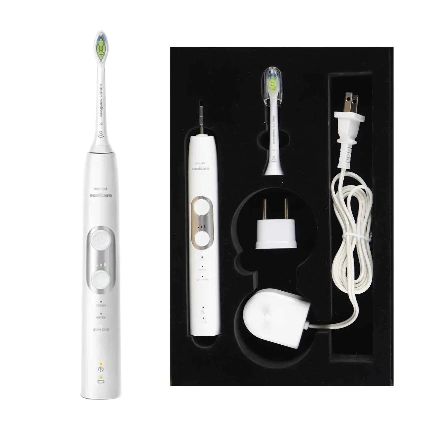 Philps Sonicare ProtectiveClean 5100 HX685, 3 Modes,Equipped with a W brush head
