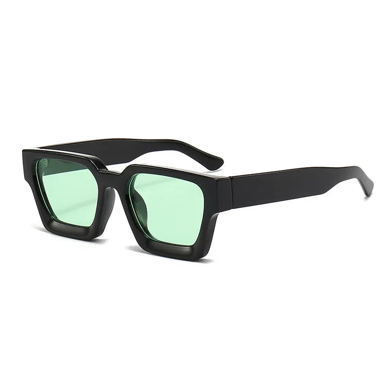 KLASSNUM Men Square Frame Sunglasses 2025 Luxury Brand Designer Sun Glasses Retro Trendy Shades UV400 Unisex Women Glasses New