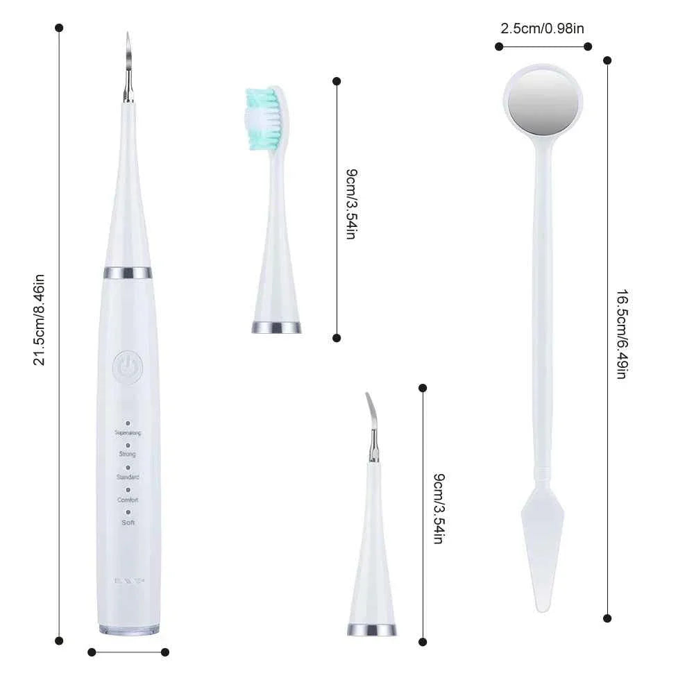 Electric Sonic Dental Scaler for Teeth Tartar Plaque Stains Cleaner Tooth Calculus Tooth Stone Remover Teeth Whitening Oral Care