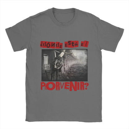 Men Eskorbuto Maldito T Shirts   Retro   Pure Cotton Clothes Vintage Short Sleeve O Neck Tee Shirt Gift Idea T-Shirts