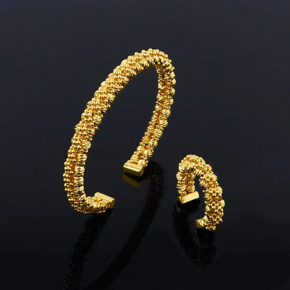 Necklace Bracelet Ring Earrings Jewelry Sets for Women, Elegant Charm Gift for Party Wedding, Sparkling Jewellery Woman Accessor
