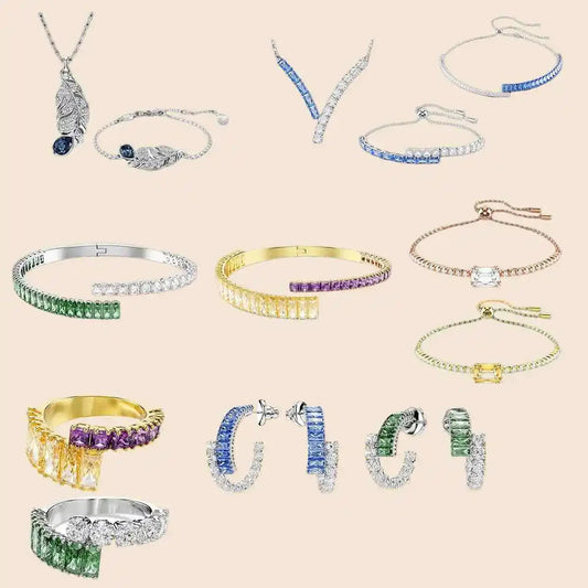 2026 Jewelry Set SW Luxury Design Simple, Elegant, Fashionable, Avant Garde, Unique and Suitable for Giving Gifts