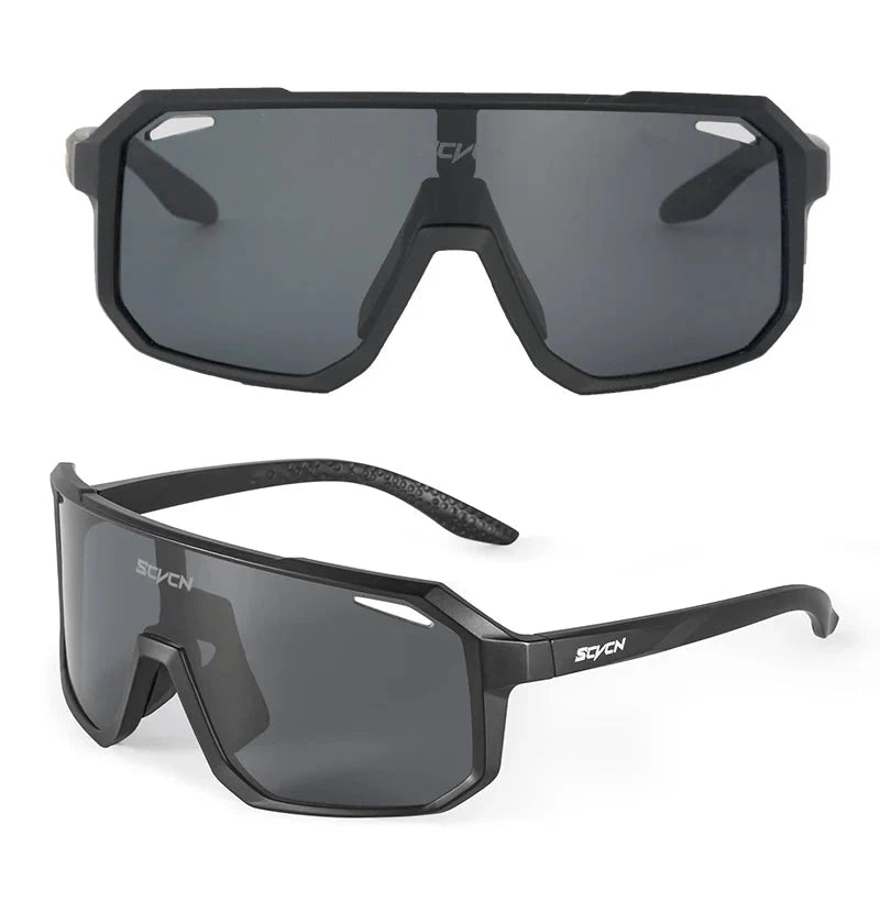 SCVCN Men bicycle Cycling Sunglasses Woman MTB road bike Driving Goggles Outdoor Sports running Glasses UV400 Hiking Eyewear