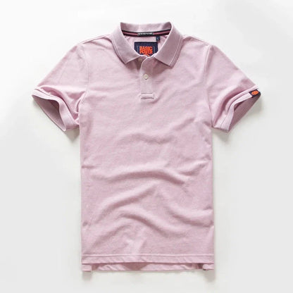 Shirts for Men 2023 autumn Men's clothing Short Sleeve tee Cotton Golf Shirts Mens Shirts and Blouses Simple polo-tshirt for men