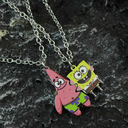 Spongebob & Patrick BFF Necklaces