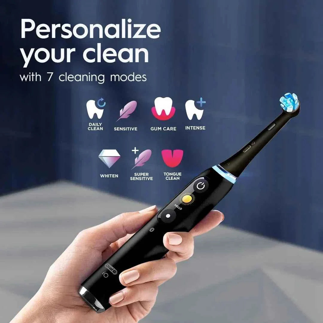 Oral-B Electric Toothbrush Oral B iO Series 9 Electric Toothbrush with 1 Replacement Brush Head 1 travel box 1 induction charger