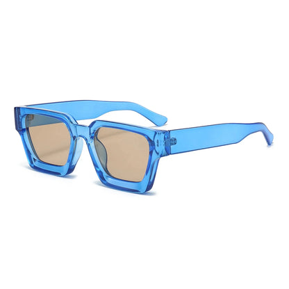 KLASSNUM Men Square Frame Sunglasses 2025 Luxury Brand Designer Sun Glasses Retro Trendy Shades UV400 Unisex Women Glasses New