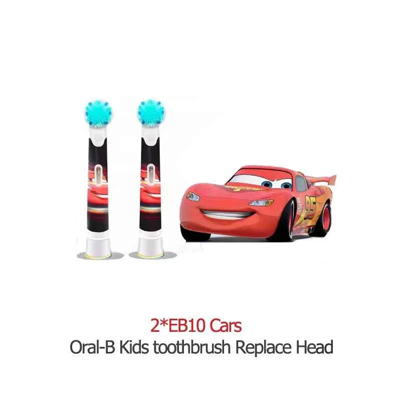Oral B Children Electric Toothbrush Heads Frozen Utral Soft Tooth Brush Heads Round Brush Heads 2/3/4 hedas for 3-12 years old