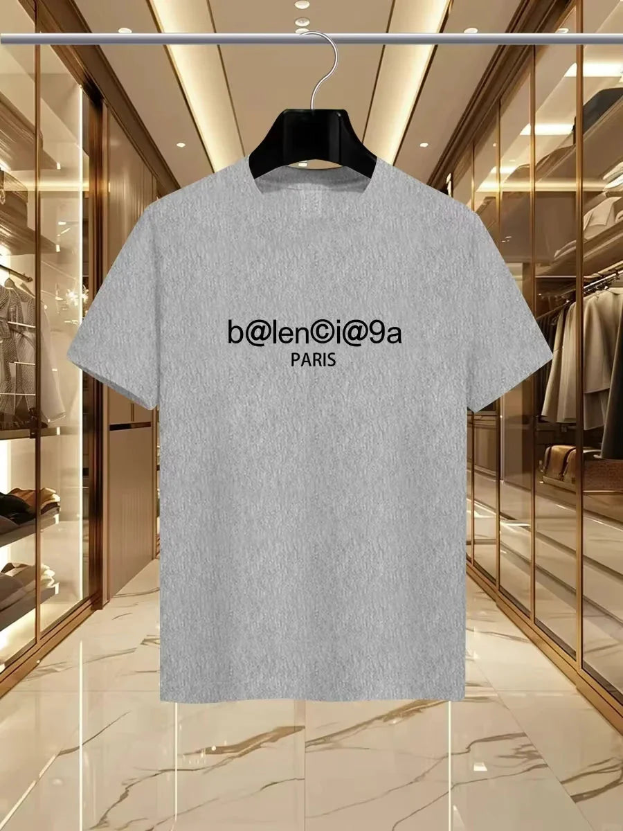 2026 hot item 100%cotton unisex shirt Paris Motorcycle style Luxury Clothing graphics spring summer Men's Women's O-neck Tshirt