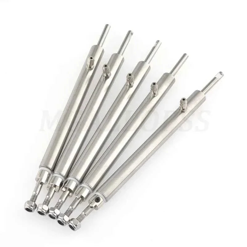 RC Boat L10/13/15/20/25/30/35cm Length Stainless Steel Tube+Grease Nozzle+4mm Stainless Steel Shaft for RC Electric Racing Boat