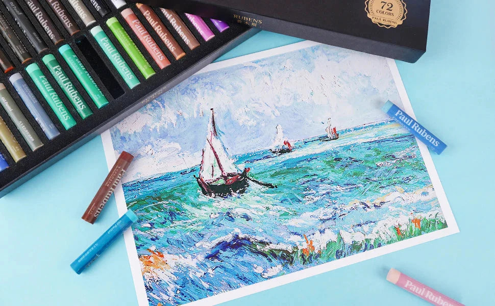 Paul Rubens Oil Pastels Professional Soft Oil Pastels for Artists, Beginners, Students, Kids Art Supplies