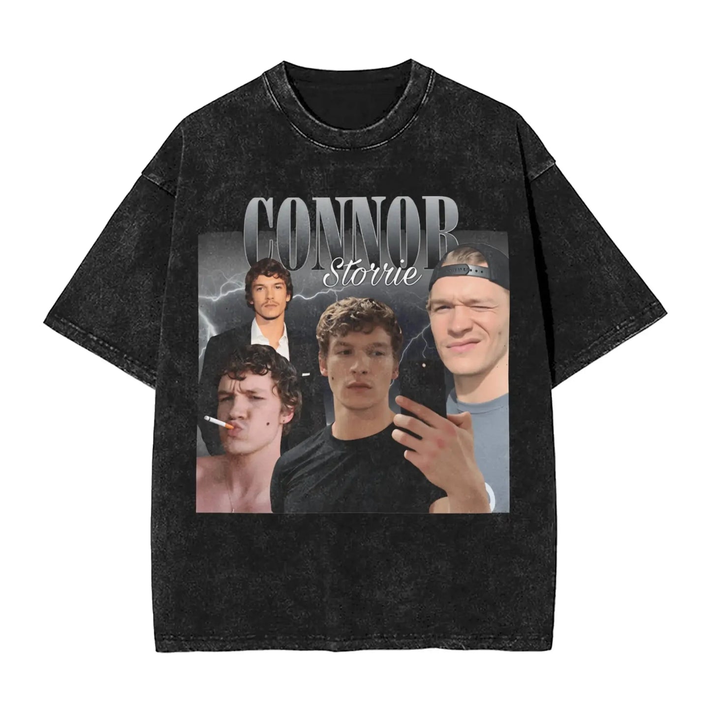 Mens T-Shirt Heated Rivalry Shane Hollander Washed T Shirts Hip Hop  Summer Tees Y2K Basic Loose Casual Tops Gift Idea