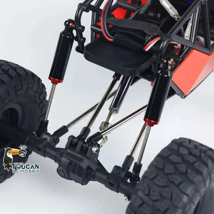RC Car 1/10 Scale RC Off Road Vehicles Climbing Car 4x4 Remote Control Rock Crawler W/Battery USB Charging Cable Gift Boys Toys