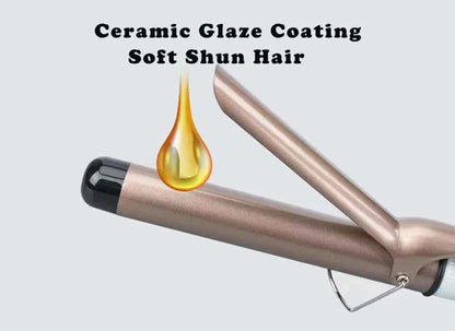Electric Heating Curly Hair Stick Curling Iron Hair Straightener Wave Waver Beauty Salon Styling Tool Appliances Crimping Iron