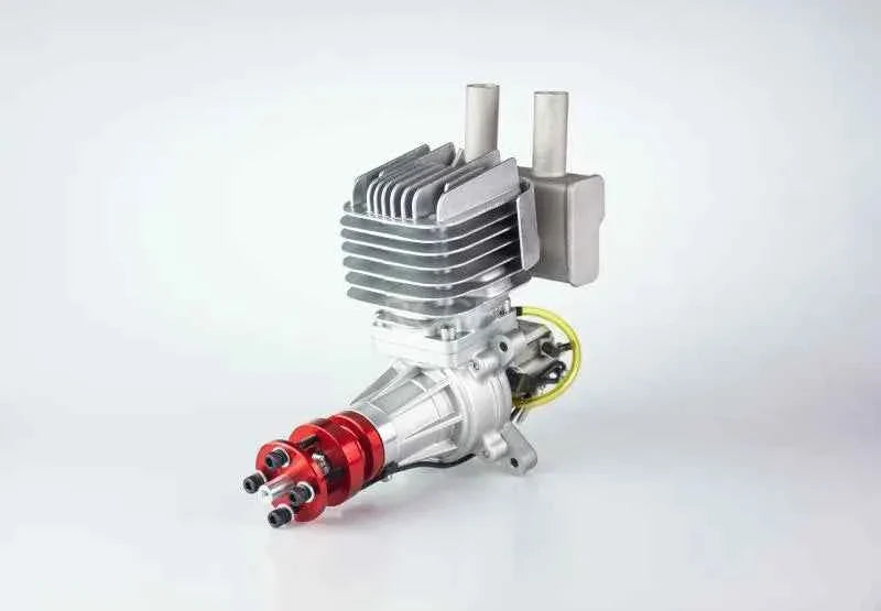 RCGF 60cc RE Rear Exhaust Gas Engine, Walbro Carburetor for Giant Scale RC Aircraft