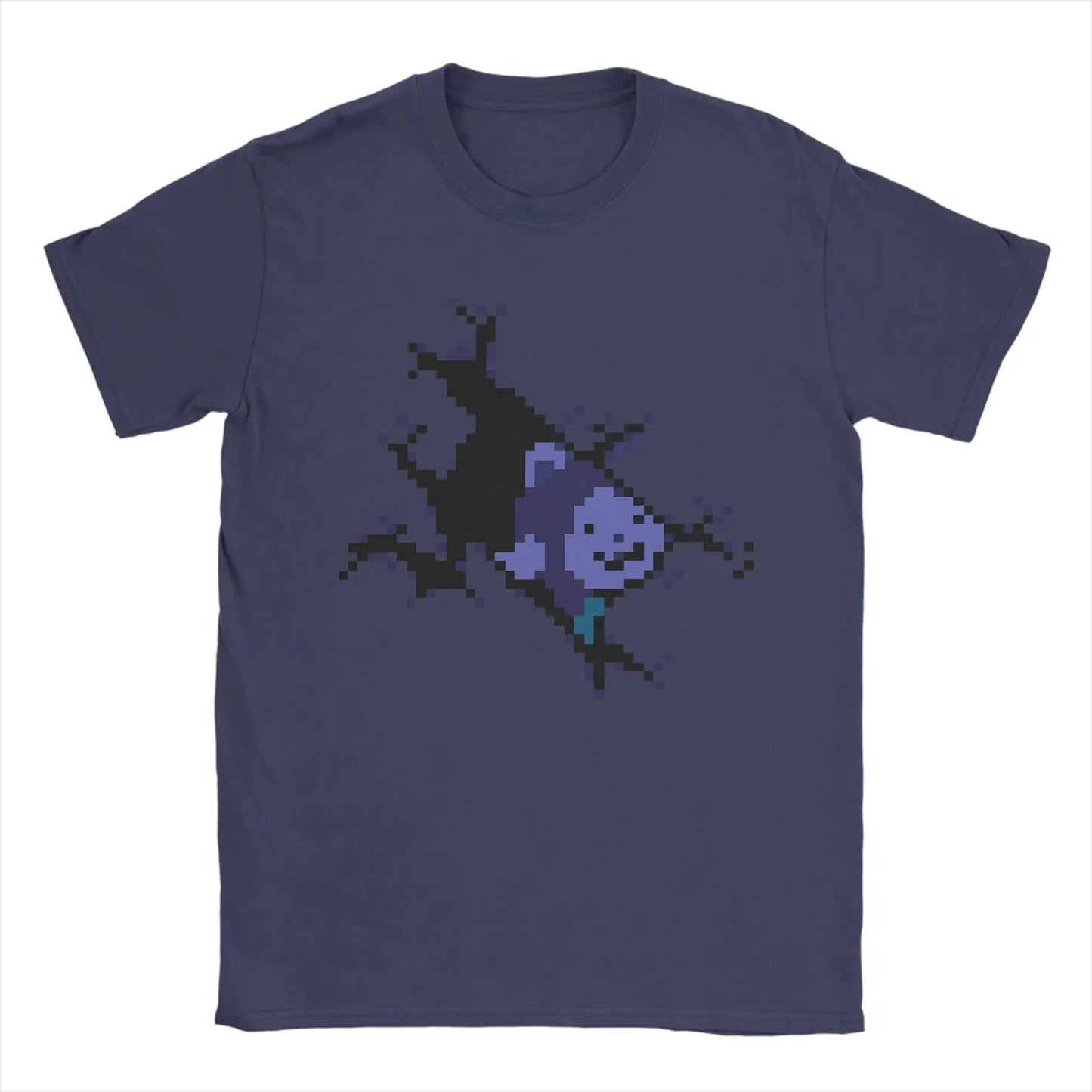 Men's T-Shirts Game Undertale Temmie Novelty Pure Cotton Tee Shirt Short Sleeve  T Shirt Round Neck Clothing Gift Idea