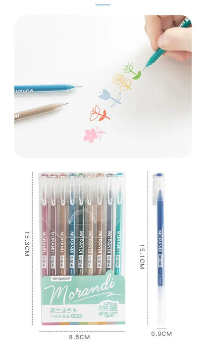 Languo 27-207 Colors Of One Set Drawing Handbook Pens Student DIY Graffiti Multi-Color Gel Pen Writing Marker Stationery