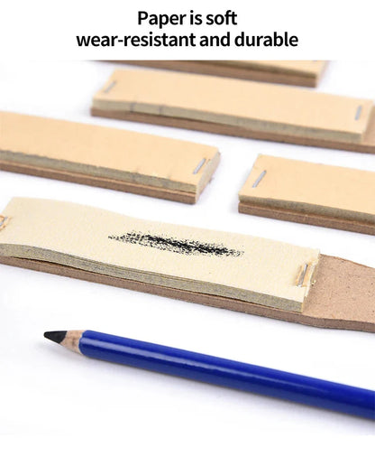 Blending Stumps and Tortillions Paper Art Blenders with Sandpaper Pencil Sharpener Pointer Artist Set For Art Drawing Supplies