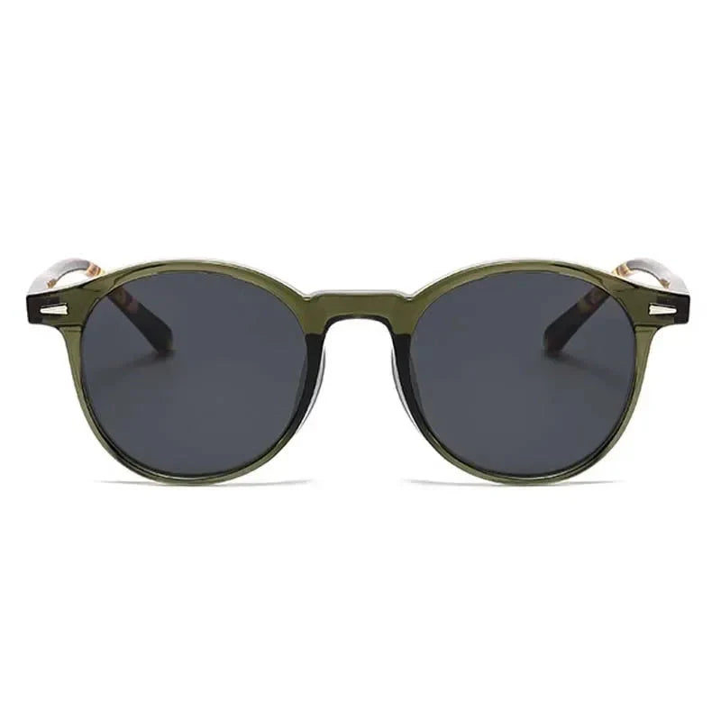 Stylish Round Frame Sunglasses Men Women Casual Vintage Outdoor Sports Eyewear Unisex Ultralight UV400 Sun Glasses Goggles