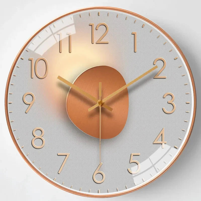 Nordic Style Home Decorative Wall Clock 8"