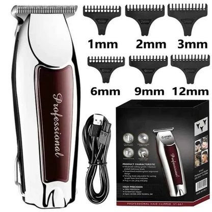 Hair Clipper Hair Trimmer Hair Clipper Professional Barber Trimmer Electric Shaver Hair Cutting Machine Rechargeable Trimmer Men