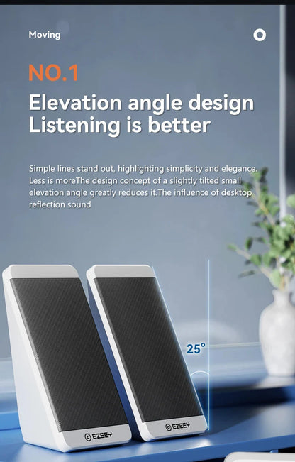 S5 Computer Speaker Subwoofer 2.0 Multimedia USB Mini Laptop Speaker