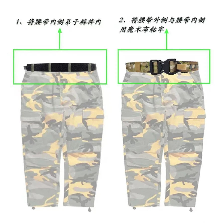 Outdoor Sports 5.0cm Waist Belt