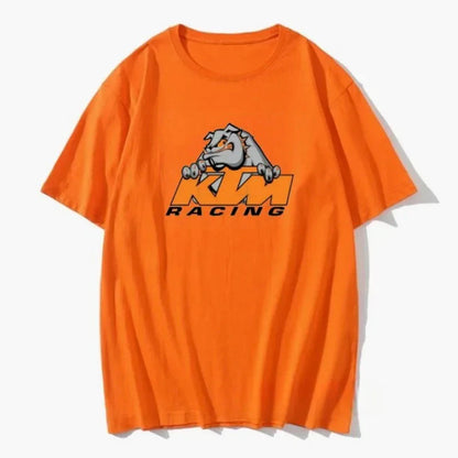 KTM RACING T-shirts personnalisés pour hommes et femmes, Distro couleur unie2026