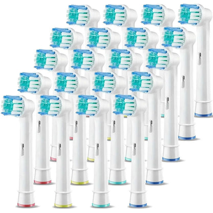 4pcs Toothbrush Head Compatible with Braun Oral B Electric Toothbrush, Replacement Brush Heads for Oral B Vitality Pro 1000 2000
