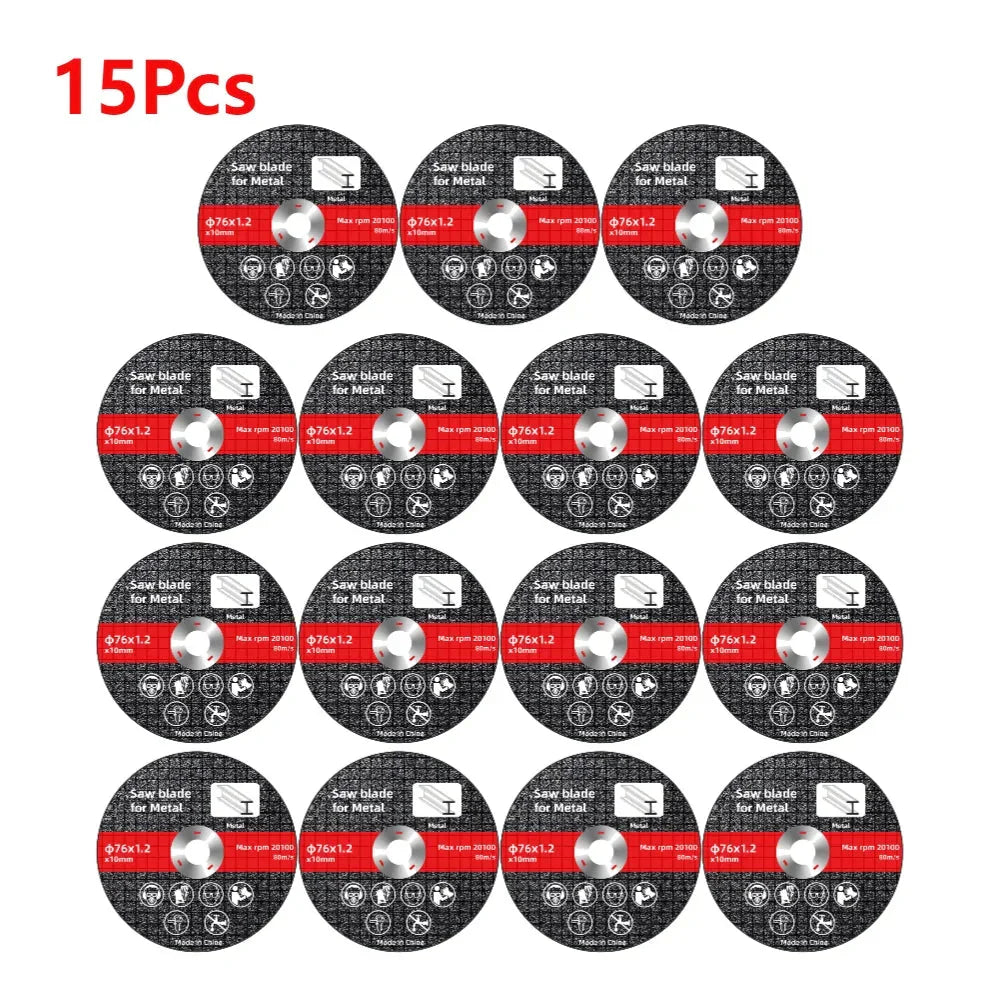 1-30PCS 76mm Metal Cutting Discs Sanding Grinding Cut Off Circle Wheels Saw Blades Discs for Electric Angle Grinder Accessories